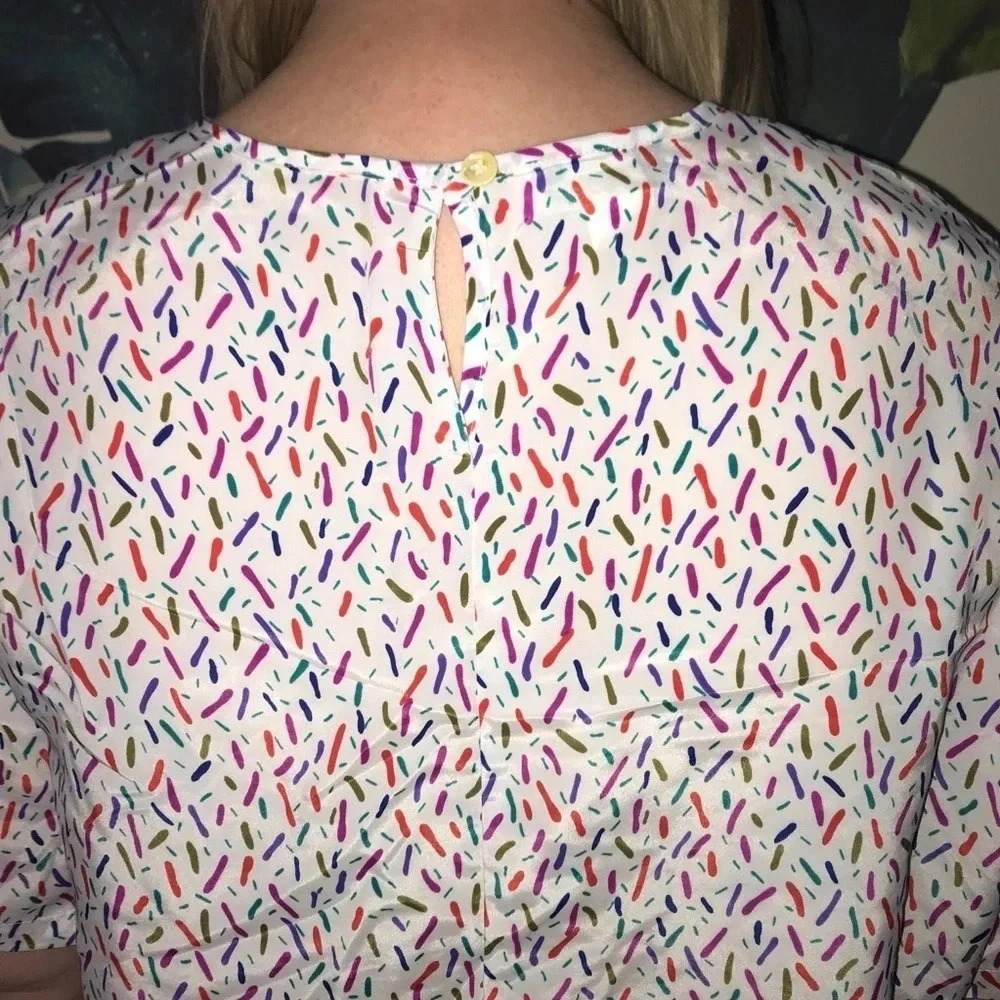 Vintage Impressions Woman 80s style blouse—Size 18 - Picture 5 of 8